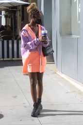 Diarra Sylla - Shopping in Beverly Hills 03/11/2021