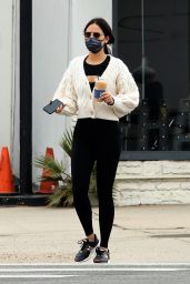 Eiza Gonzalez in Black Tights - West Hollywood 03/07/2021