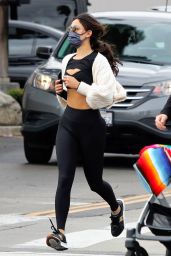 Eiza Gonzalez in Black Tights - West Hollywood 03/07/2021