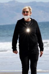 Ellen DeGeneres - Santa Barbara Beach 03/21/2021
