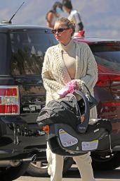 Elsa Hosk at the Beach in Malibu 03/21/2021