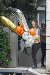 Elsa Pataky Balloons It Up - Sydney 03/17/2021