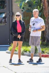 Emma Krokdal and Dolph Lundgren - Out in Beverly Hills 03/24/2021