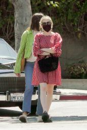 Emma Roberts - Shopping at Squaresville Vintage in Los Feliz 03/29/2021