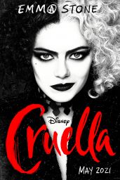 Emma Stone - "Cruella" Poster and Photos