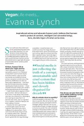 Evanna Lynch - Vegan Life Magazine April 2021 Issue