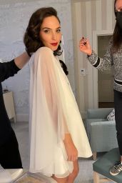 Gal Gadot - Getting Ready for the Golden Globes 02/28/2021