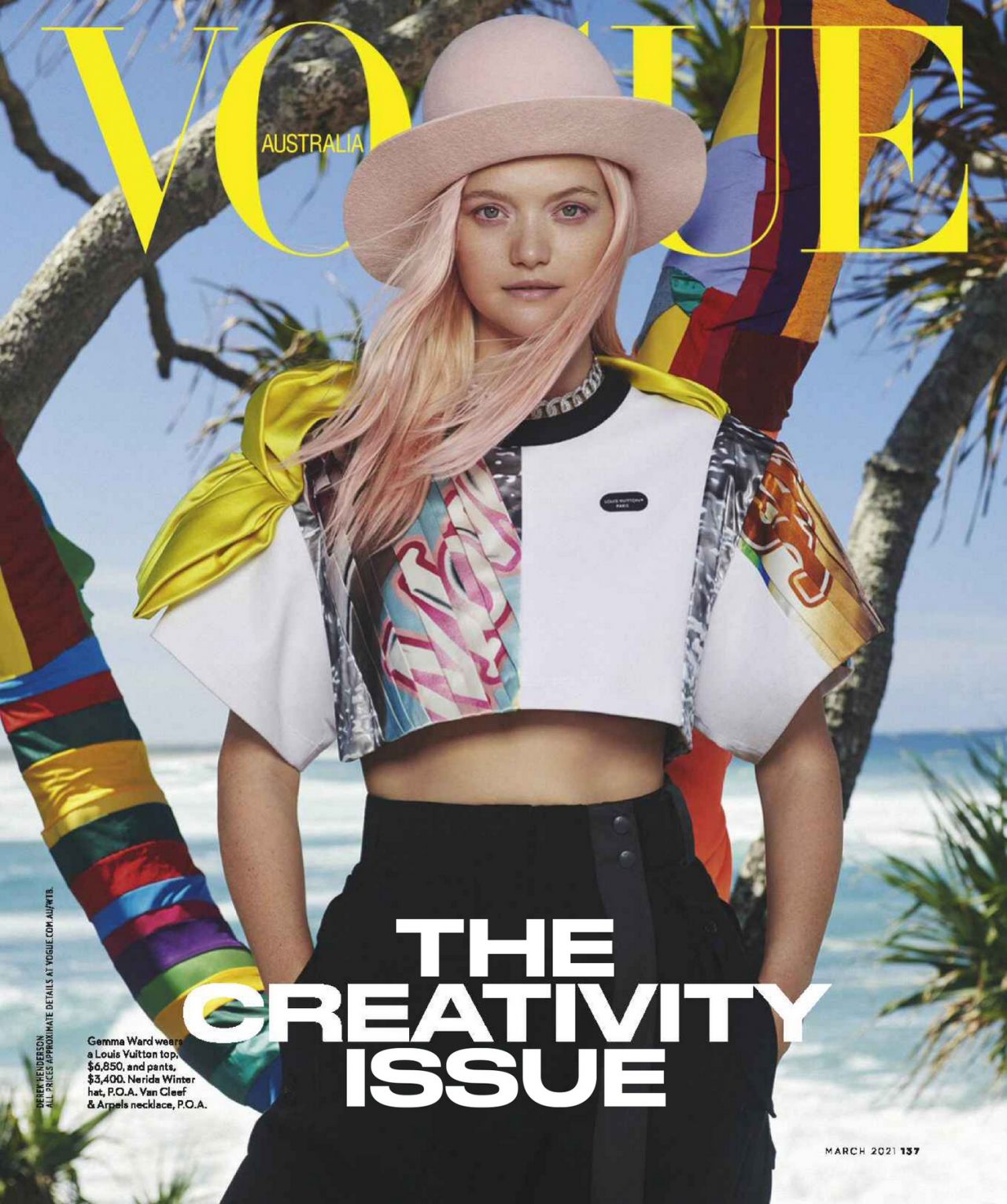 Gemma Ward Vogue Australia March 2021 Issue • Celebmafia