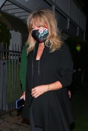 Goldie Hawn at Giorgio Baldi Restaurant in Santa Monica 03/10/2021