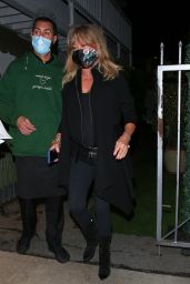 Goldie Hawn at Giorgio Baldi Restaurant in Santa Monica 03/10/2021