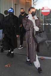 Irina Shayk Arriving in Italy for Milan Fashion Week 02/28/2021