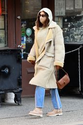 Irina Shayk Street Style - New York 03/15/2021