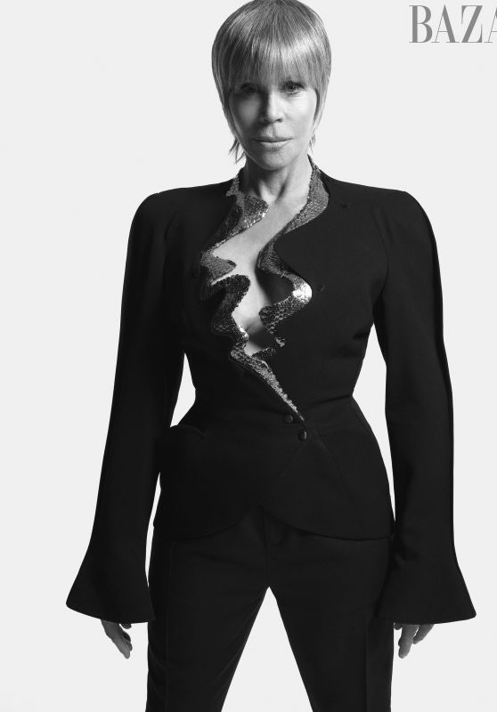 Jane Fonda - Photoshoot for Harper