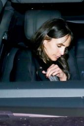 Jordana Brewster Night Out Style - West Hollywood 03/15/2021