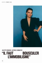 Juliette Binoche - Marie Claire Magazine France April 2021 Issue