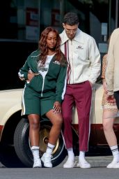 Justine Skye - Shoots an Ad Campaign for "Ricky Regal" in West Hollywood 03/03/2021