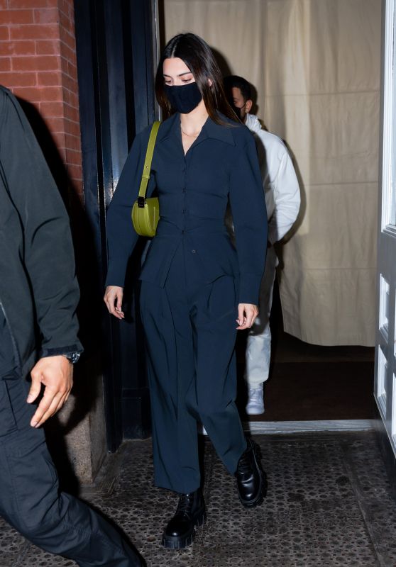 Kendall Jenner at Nobu in NYC 03/20/2021