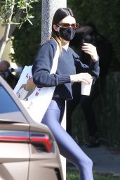 Kendall Jenner in Spandex - West Hollywood 02/27/2021