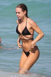 Kimberley Garner in a Bikini on a Beach in Miami 03/24/2021