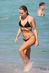 Kimberley Garner in a Bikini on a Beach in Miami 03/24/2021