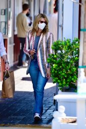 Laura Dern at Brentwood Country Mart 03/16/2021