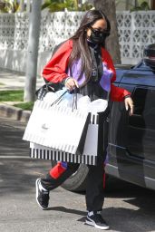 Lauren London - Shops at Couture Kids in West Hollywood 03/09/2021