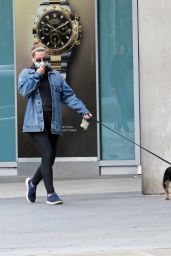 Lili Reinhart - Walking Her Dog in Vancouver 03/04/2021