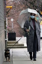 Lili Reinhart - Walking Her Dog in Vancouver 03/21/2021