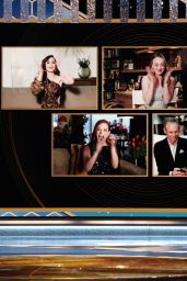 Lily Collins - 78th Annual Golden Globe Awards Virtual Presentation