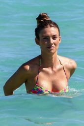 Lorena Rae in a Bikini at the Beach in Miami 03/27/2021