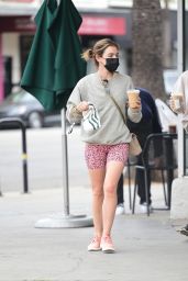 Lucy Hale at Starbucks in Los Angeles 03/07/2021