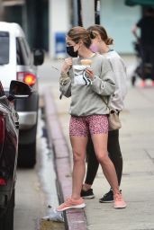 Lucy Hale at Starbucks in Los Angeles 03/07/2021