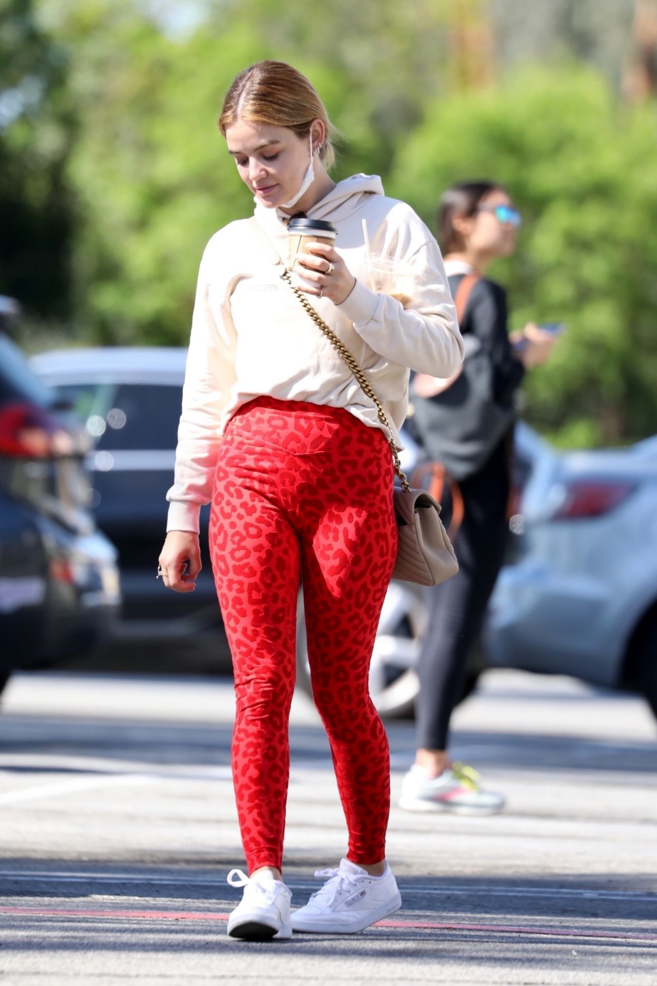 Lucy Hale in Tights - LA 03/28/2021 • CelebMafia