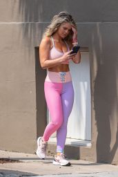 Madison LeCroy in Gym Ready Outfit - Miami 03/14/2021