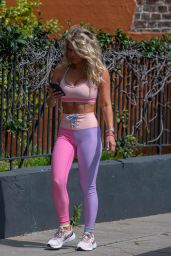 Madison LeCroy in Gym Ready Outfit - Miami 03/14/2021