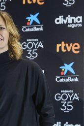 Maria Casado - Goya Cinema Awards Photocall in Madrid 02/02/2021