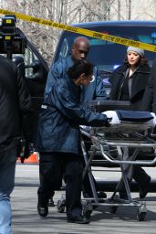 Marisa Ramirez - "Blue Bloods" Filming Set in Manhattan 03/21/2021