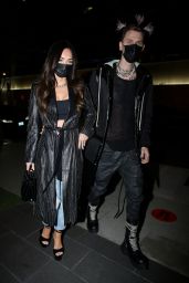Megan Fox at BOA Steakhouse in West Hollywood 03/05/2021