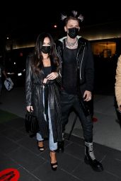 Megan Fox at BOA Steakhouse in West Hollywood 03/05/2021