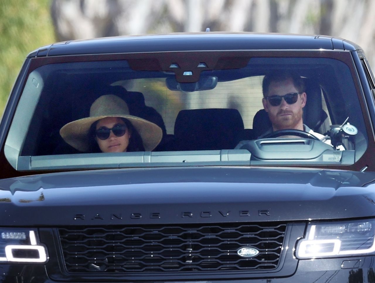 Meghan Markle - Driving in Santa Barbara 02/28/2021 • CelebMafia