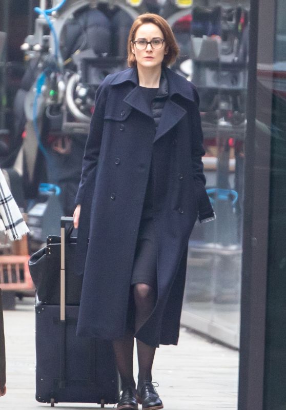 Michelle Dockery at the Old Bailey in London 02/28/2021