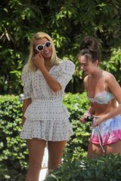 Paris Hilton and Nicky Hilton - W Hotel in Miami Beach 03/24/2021