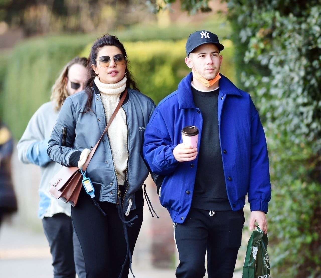 Priyanka Chopra and Nick Jonas - Out in Notting Hill 03/08/2021 ...