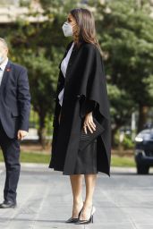 Queen Letizia Looks stylish - Disease Day 2021 in Madrid 03/05/2021