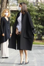Queen Letizia Looks stylish - Disease Day 2021 in Madrid 03/05/2021