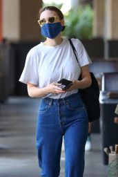 Rooney Mara in Casual Outfit in Los Angeles 03/30/2021