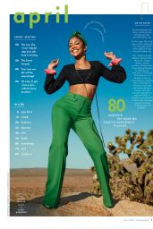Saweetie - Cosmopolitan Magazine US April 2021 Issue