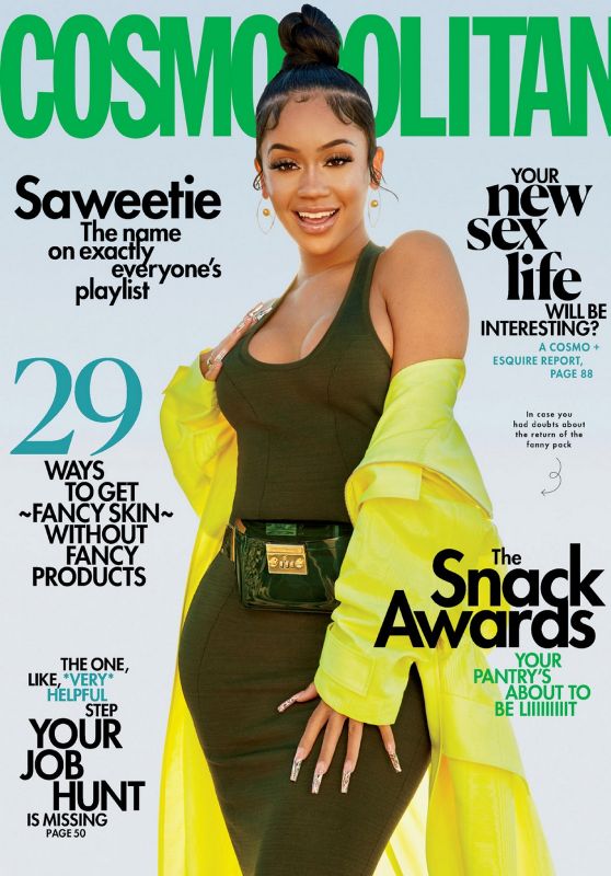 Saweetie - Cosmopolitan Magazine US April 2021 Issue • CelebMafia