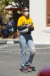 Sofia Richie in Ripped Jeans - Santa Barbara 03/29/2021