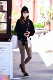 Alessandra Ambrosio in Casual Outfit - Brentwood Country Mart 04/15/2021